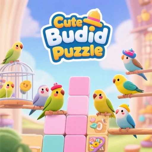 Cute Budgie Puzzle  